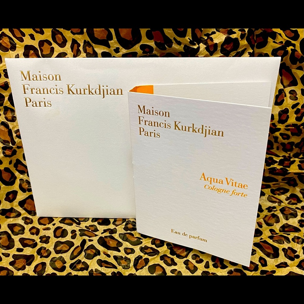 Maison Francis Kurkdjian Sample